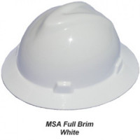Helm Safety MSA Original USA Full Brim